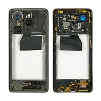 Средняя часть для Tecno Spark 20 Pro (KJ6) Черный