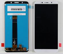 Дисплей для Huawei Y5 2018/Y5 Prime 2018/Y5 Lite 2018/Honor 7A в сборе с тачскрином Белый - Оптима