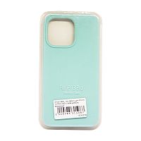 Чехол Silicon case_ низ закрыт_для iPhone 13 PRO (2021) №68 небесно бирюзовый