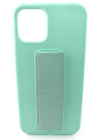 Чехол-подставка (силикон,магнит) для iPhone 11 PRO 5.8" мятно-зелёный