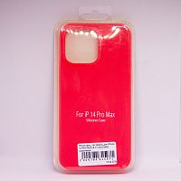 Чехол Silicon case_ низ закрыт_для iPhone 14 PRO MAX (6.7") 2022 №29 коралловый