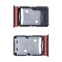 Держатель SIM для Tecno Pova 5 (LH7n) Черный