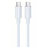 Кабель Type-C - Type-C Borofone BX112 (3А, PD60W) 1м, Белый
