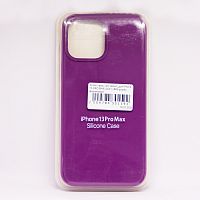 Чехол Silicon case_ низ закрыт_для iPhone 13 PRO MAX (2021) (#45 purple) фиолетовый