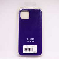 Чехол Silicon case_ низ закрыт_для iPhone 14 PRO MAX (6.7") 2022 №30 индиго
