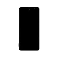 Дисплей для Samsung Galaxy M31s (M317F) модуль с рамкой Черный - (OLED) (Small Size)