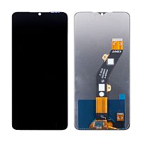 Дисплей для Infinix Smart 7 (X6515) в сборе с тачскрином Черный - Оптима
