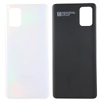 Задняя крышка для Samsung Galaxy A71 (A715F) Серебро