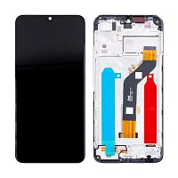 Дисплей для Infinix Hot 20i (X665E) модуль с рамкой Черный - OR