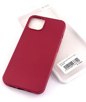 Чехол NANO силикон для iPhone 13 6.1"(2021) вишневый