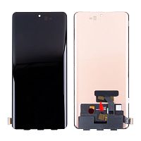Дисплей для Realme GT 6 (RMX3851) в сборе с тачскрином Черный - OR