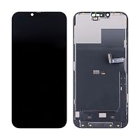 Дисплей для iPhone 13 Pro Max (A2645) в сборе с тачскрином Черный (Hard OLED) (площадка под IC)
