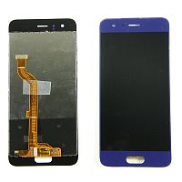 Дисплей для Huawei Honor 9/9 Premium (STF-L09/STF-AL10) в сборе с тачскрином Синий - Оптима