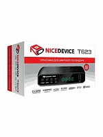 Цифровая приставка DVB-T2 Nice Device T623, USB2.0*2, HDMI, 3RCA (black)