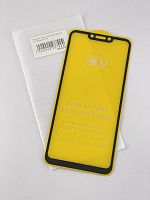 Защитное стекло "Полное покрытие" для Huawei Nova 3/3i/Mate 20 Lite Чёрный тех.пак