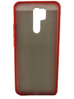 Чехол SKIN SHELL противоударный силикон Xiaomi Redmi 9 (2020) красный