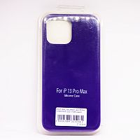 Чехол Silicon case_ низ закрыт_для iPhone 13 PRO MAX (2021) №30 индиго