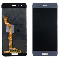 Дисплей для Huawei Honor 9/9 Premium (STF-L09/STF-AL10) в сборе с тачскрином Серый - Оптима