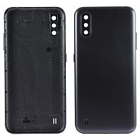 Задняя крышка для Samsung Galaxy A01 (A015F) Черный