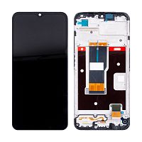 Дисплей для Realme C31 (RMX3501) модуль с рамкой Черный - OR