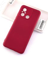 Чехол NANO силикон для Xiaomi Redmi 12C (2023)/POCO C55 вишневый
