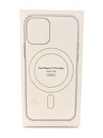 Чехол силиконовый MAGSAFE Magnetic прозрачный для iPhone 13 PRO MAX 6.7" (2021)
