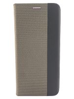 Чехол-книга MESH LEATHER MIX для iPhone 13 PRO MAX хаки