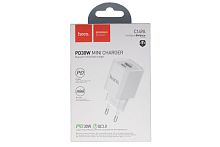 Сетевое зарядное устройство Hoco C149A Mini PD30W QC3.0 dual port charger Type-C+USB-A (EU) white