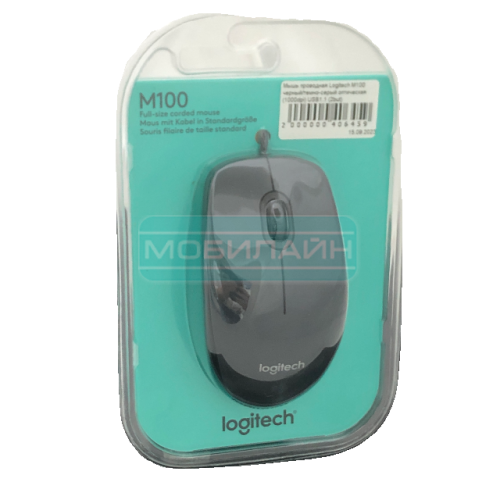    Logitech M100 /-  (1000dpi) USB1.1 (2but)     