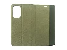 Чехол-книга MESH LEATHER MIX для Samsung A53/A536_5G (2022) хаки