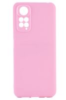 Чехол Cиликон матовый /тех.пак/ для Xiaomi Redmi NOTE 11/11S (2021) розовый