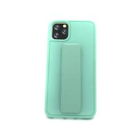 Чехол-подставка (силикон,магнит) для iPhone 11 PRO MAX 6.5" мятно-зелёный