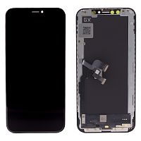 Купить Дисплей для iPhone Xs (A2097/A1920) в сборе с тачскрином Черный - (Hard OLED) с доставкой
