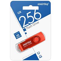 Флеш-накопитель USB 256GB Smart Buy Twist 3.0 (red)