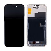 Дисплей для iPhone 15 Pro (A3102) в сборе с тачскрином Черный - OR (Снятый, заменено ТОЛЬКО стекло)