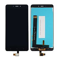 Дисплей для Xiaomi Redmi Note 4/4 PRO в сборе с тачскрином Черный - Оптима