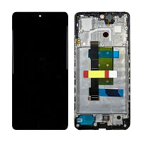 Дисплей для Xiaomi Poco X5 Pro 5G/Redmi Note 12 Pro 5G (22101320G/22101316C/22101316I/22101316G) модуль с рамкой Черный - OR