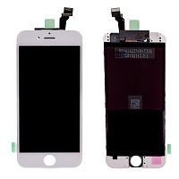 Купить Дисплей для iPhone 6 в сборе Белый - OR с доставкой