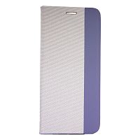 Чехол-книга MESH LEATHER MIX для Xiaomi Redmi 12C (2022) серый