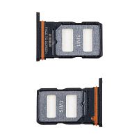 Держатель SIM для Xiaomi Poco F6 (24069PC21G) Черный