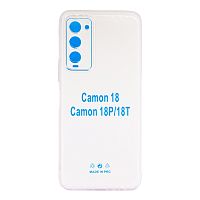 Чехол Силикон прозрачный 1.5mm для TECNO CAMON 18/18P (2021)