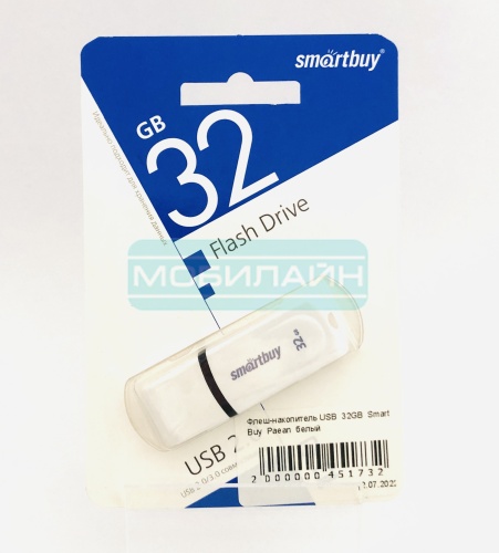 - USB  32GB  Smart Buy  Paean   - 
