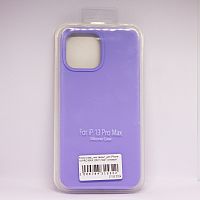 Чехол Silicon case_ низ закрыт_для iPhone 13 PRO MAX (2021) №41 лиловый