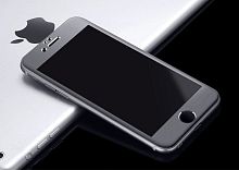 Защитное стекло "Полное покрытие" 3D для iPhone 6/6s серебро