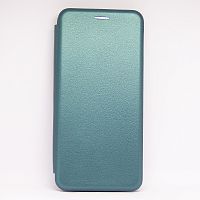 Чехол-книга STYLISH для INFINIX HOT 12i (2022) темно-зеленый