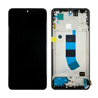 Дисплей для Xiaomi Redmi Note 13 4G (23129RAA4G) модуль с рамкой Черный - (In-Cell)