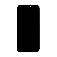 Дисплей для iPhone 12 Pro Max (A2411) в сборе с тачскрином Черный - (Hard OLED) (площадка под IC)