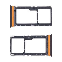 Держатель SIM для Xiaomi Poco M7 4G/Redmi 15 4G (25062PC34G/25062RN2DY) Черный