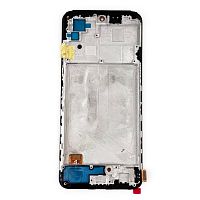 Дисплей для Xiaomi Redmi Note 10/10S/Poco M5s модуль с рамкой Черный - (OLED)