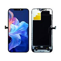 Дисплей для iPhone 12 Pro Max (A2411) в сборе с тачскрином Черный - KELAI (Soft OLED)